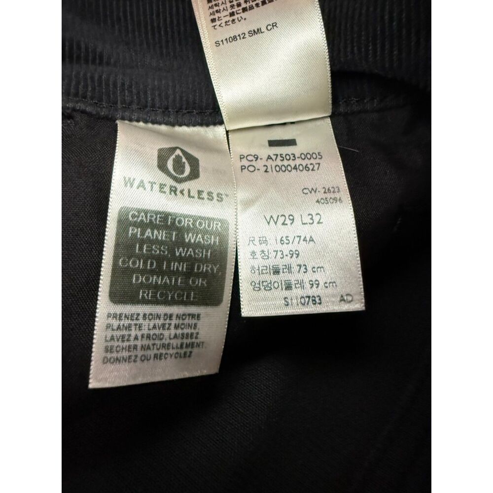 Levi’s Ribcage Bell Bottom Corduroy Jeans Black Size 29x32 - Picture 9 of 13